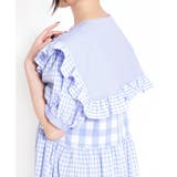 ギンガムチェックフリルロングワンピース | PUNYUS | 詳細画像12