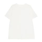 ホワイト | スリーブロゴ刺繍Tシャツ | PUNYUS