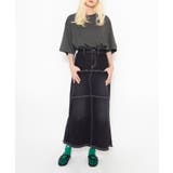 スリーブロゴ刺繍Tシャツ | PUNYUS | 詳細画像2