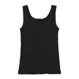 ブラック | 2WAYリブタンクトップ | PUNYUS