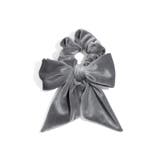 グレー | ベロアリボンシュシュ | PUNYUS 