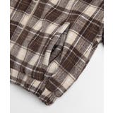 ボア襟チェック柄ブルゾン | PUNYUS  | 詳細画像30 