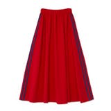 レッド | ジャージロングスカート | PUNYUS 