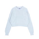 サックス | ケーブルニット | PUNYUS 