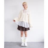 ロゴ刺繍ニットカーディガン | PUNYUS  | 詳細画像6 