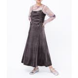 ドロストベロアキャミワンピース | PUNYUS  | 詳細画像1 