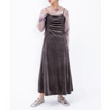 ドロストベロアキャミワンピース | PUNYUS  | 詳細画像3 