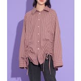 ドロストストライプシャツ | PUNYUS | 詳細画像7