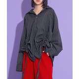 ドロストストライプシャツ | PUNYUS | 詳細画像13