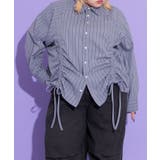 ドロストストライプシャツ | PUNYUS | 詳細画像1