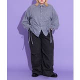 ドロストストライプシャツ | PUNYUS | 詳細画像2