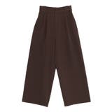 ブラウン | 2タックカラーパンツ | PUNYUS 