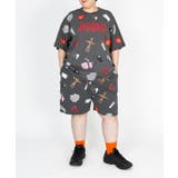 【新サイズ】天国と地獄総柄Tシャツ | PUNYUS  | 詳細画像13 