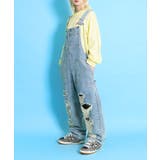 ダメージデニムオーバーオール | PUNYUS | 詳細画像3