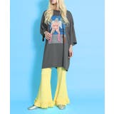 リブフレアフリルパンツ | PUNYUS | 詳細画像3