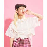 クロップド丈ドロストシャツ | PUNYUS | 詳細画像4