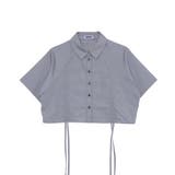 クロップド丈ドロストシャツ | PUNYUS | 詳細画像19