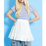 コットンレースティアードミニスカート | PUNYUS  | 詳細画像5 