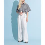 ダブルウエストストライプパンツ | PUNYUS | 詳細画像4