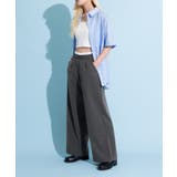 ダブルウエストストライプパンツ | PUNYUS | 詳細画像2