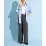 ダブルウエストストライプパンツ | PUNYUS | 詳細画像3