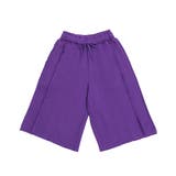 パープル | カットオフハーフスウェットパンツ | PUNYUS