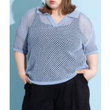 2ラインメッシュトップス | PUNYUS | 詳細画像1