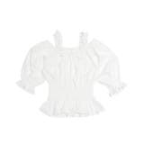 ホワイト | 2WAYオフショルダーブラウス | PUNYUS