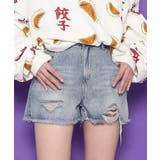 ダメージデニムショートパンツ | PUNYUS | 詳細画像7