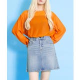 台形デニムミニスカート | PUNYUS | 詳細画像2