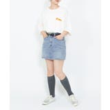 台形デニムミニスカート | PUNYUS | 詳細画像11