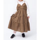 チェック柄キャミワンピース | PUNYUS  | 詳細画像1 