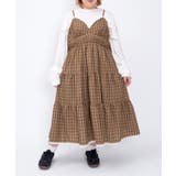 チェック柄キャミワンピース | PUNYUS  | 詳細画像2 