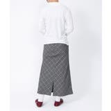 チェック柄ロングスカート | PUNYUS | 詳細画像3