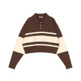 ブラウン | バイカラーラガースウェット | PUNYUS