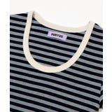 ボーダーＵネックトップス | PUNYUS  | 詳細画像10 