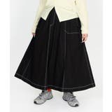 ステッチフレアロングスカート | PUNYUS | 詳細画像14