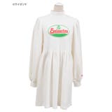 ホワイト | サイゼリヤロゴスウェットワンピース | PUNYUS