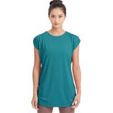 ピーコックグリーン | ヨガウェア トップス ロング丈 | Puravida