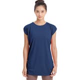 ネイビー | ヨガウェア トップス ロング丈 | Puravida