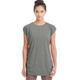 セージグリーン | ヨガウェア トップス ロング丈 | Puravida