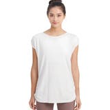 ホワイト | ヨガウェア トップス ロング丈 | Puravida