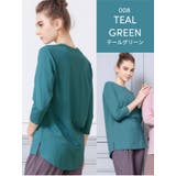 グリーン | ルーパ 七分袖 Tシャツ | Puravida