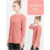 サーモンピンク | ルーパ 七分袖 Tシャツ | Puravida