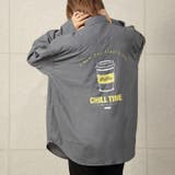 カフェロゴ バックプリント ビッグシルエット | MODISH GAZE | 詳細画像2 