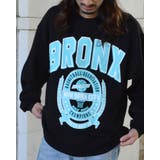 ブラック | BRONXエンブレムロゴスウェット | MODISH GAZE