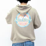 裏毛 長袖 ビッグプルパーカー Adventure  | MODISH GAZE | 詳細画像8 