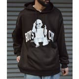 裏毛 長袖 BIG プルパーカー BABY  | MODISH GAZE | 詳細画像14 