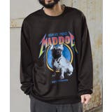 裏毛 クルーネック 長袖 BIG スウェット MAD DOG | MODISH GAZE | 詳細画像8 