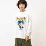 オフホワイト | 裏毛 クルーネック 長袖 BIG スウェット MAD DOG | MODISH GAZE